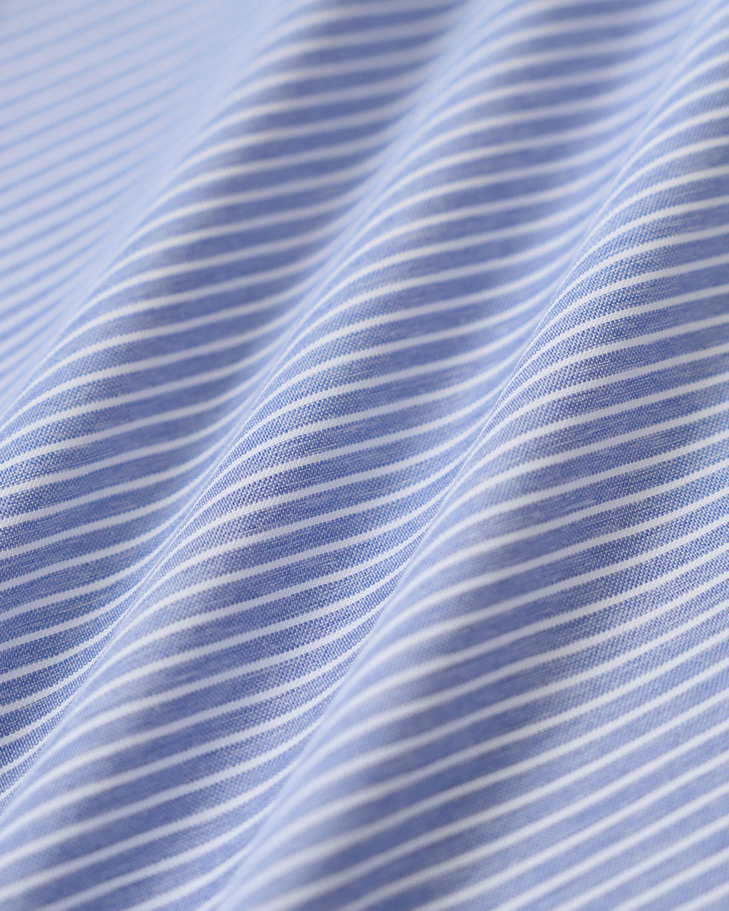 Blue Striped Twist Backless Midi Dress