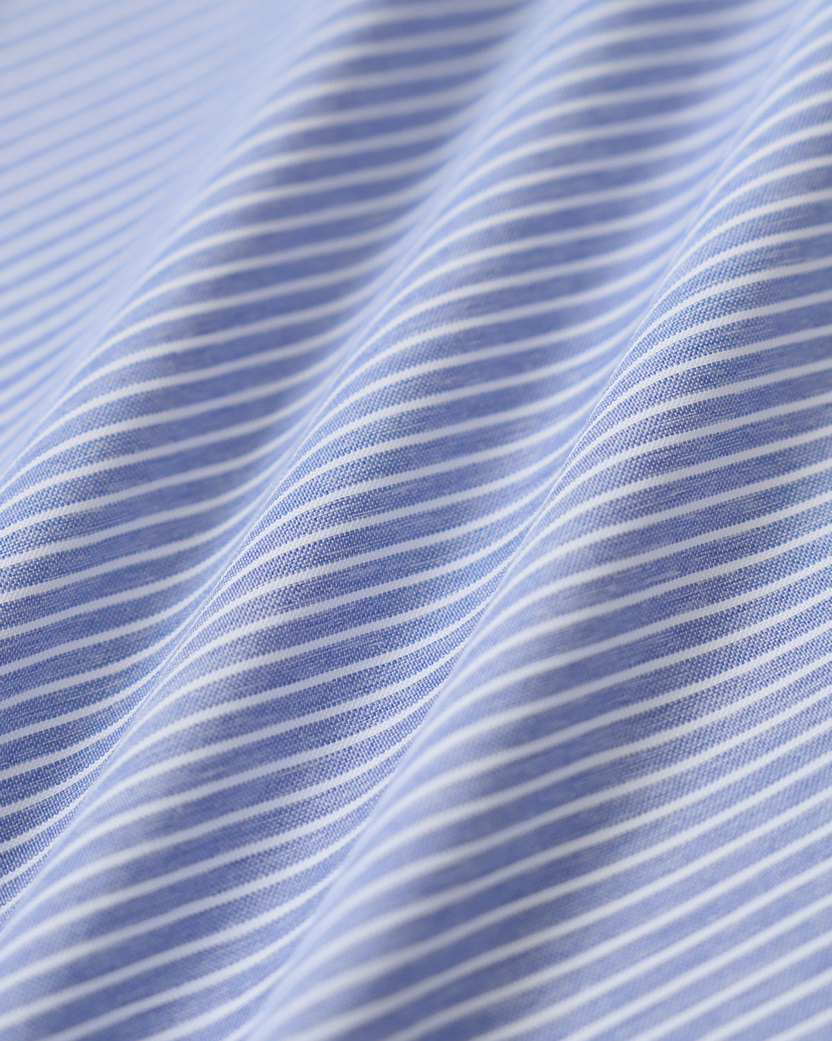 Blue Striped Twist Backless Midi Dress